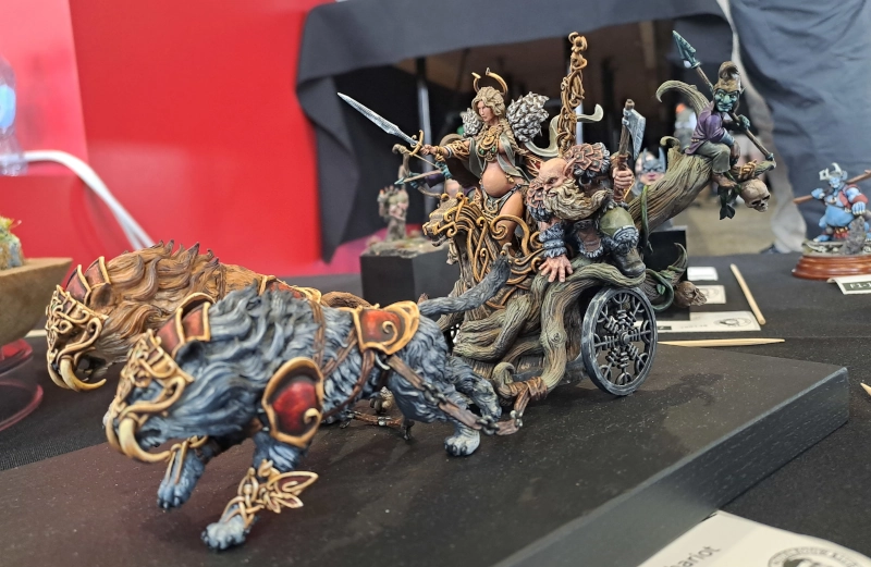 Freya on Chariot