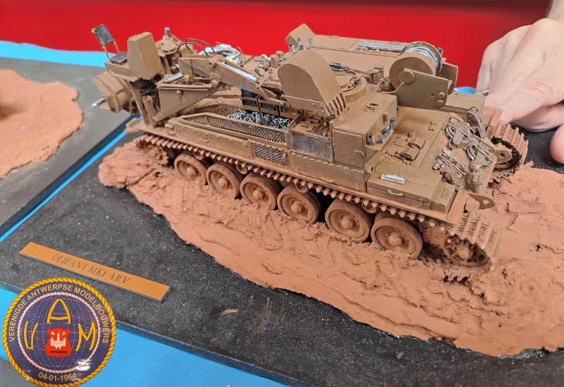 Olifant Mk.1 ARV (Armoured Recovery Vehicle) - Verenigde Antwerpse Modelbouwers