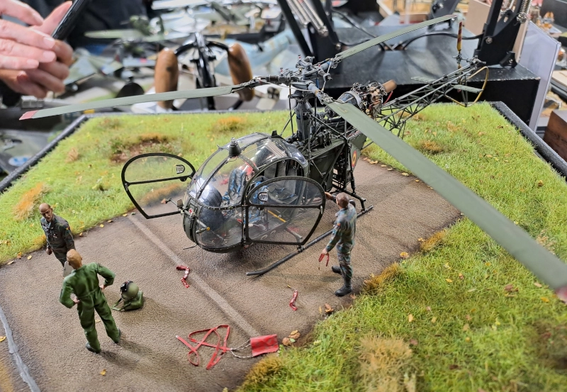Alouette II - Scratch built 1/32 scale