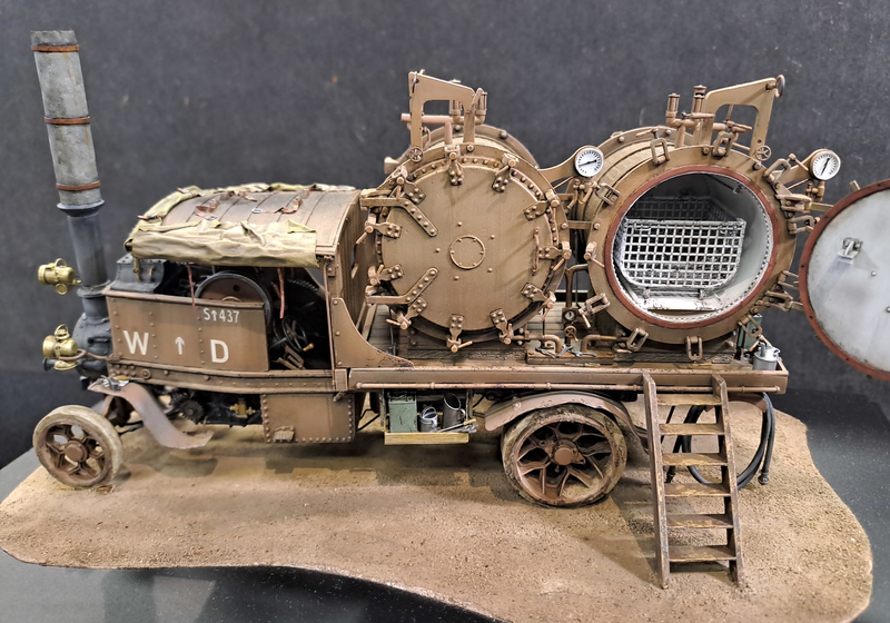 Foden Thresh Disinfector wagon