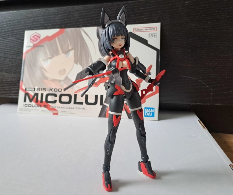 Bandai Micolulu pose 2