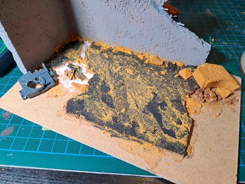 diorama voortgang 1