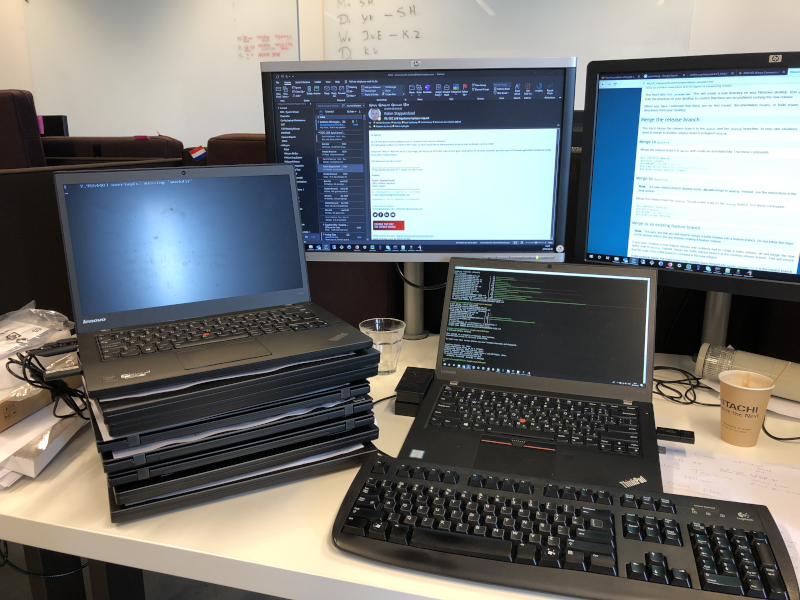 Many laptops