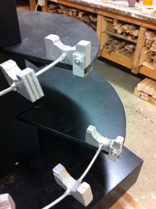 TeslaMaze rails