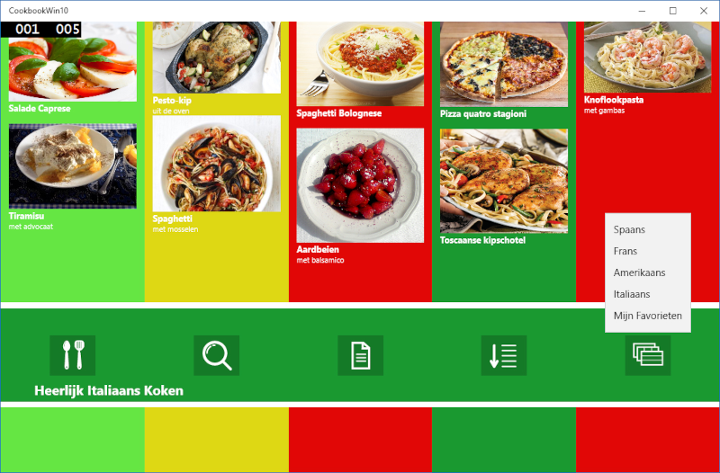 User interface